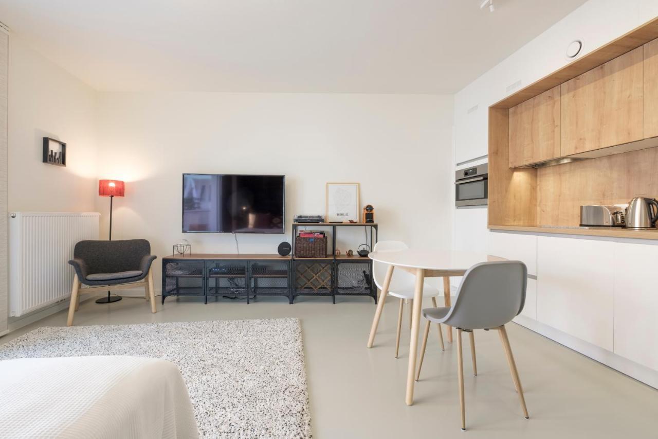 Appartement Mini Loft With Terrace à Bruxelles Extérieur photo
