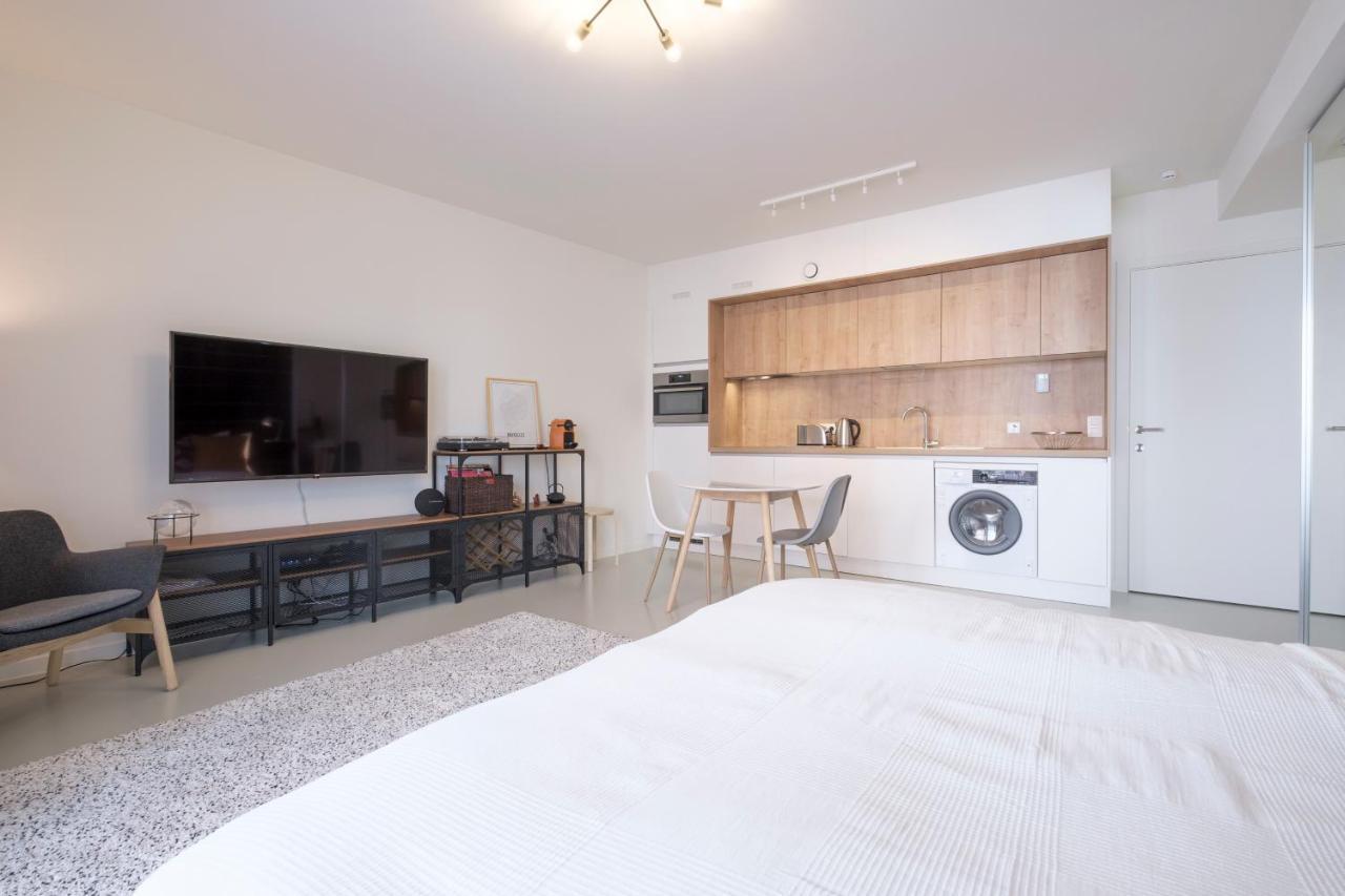 Appartement Mini Loft With Terrace à Bruxelles Extérieur photo