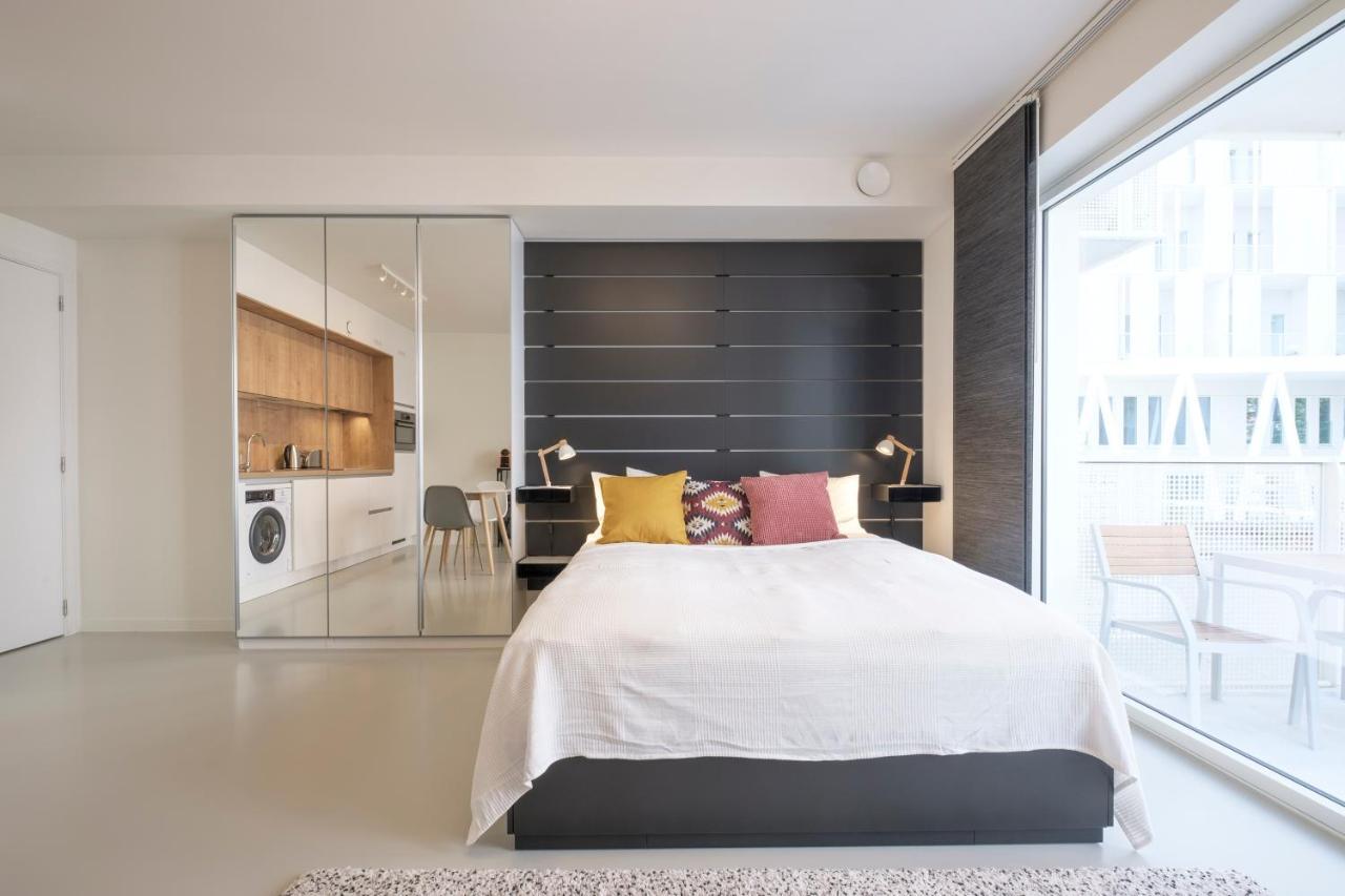 Appartement Mini Loft With Terrace à Bruxelles Extérieur photo